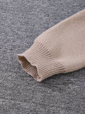 WIAOFELLAS  -  New Popular Spring Autumn Graffiti Jacquard Pattern Pullover Sweater Casual Round Neck Contrast Color Knitted Men's Pullover