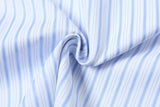 WIAOFELLAS  -  Niche Design Men's Shirts Turn-down Collar Vertical Stripe Single Breasted Button Decoration Short Sleeved Male Top