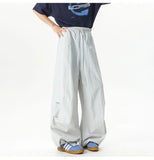 WIAOFELLAS  -  Unisex Pants Wide Leg Athletic Lounge Pants Spring Summer Lightweight Stretch Waist Casual Sportswear Joggers Loose Thin Comfort