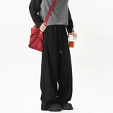 WIAOFELLAS  -  Y2k Wide Leg Cargo Pants New Men's Overalls Multi-Pocket American Hiphop Pants Men's Black Pants Baggy Joggers 5XL