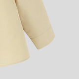 WIAOFELLAS  -  Men Shirt Solid Color Lapel Long Sleeve Casual Men Clothing With Tie Streetwear Loose Fashion Leisure Tops Camisas 2026