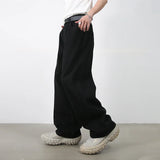 Wiaofellas  -  Y2K Jeans Pants Men Streetwear Green Wide Leg Denim Trousers Male Oversize Hip Hop Casual Harajuku Japanese Hippie