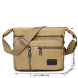 WIAOFELLAS  -  Men Canvas Shoulder Bags Casual Tote Travel Men's Crossbody Bag Luxury Messenger Bags Fashion High Quality Handbag