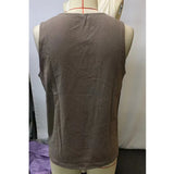 Wiaofellas  -  Men Vest Solid Color Sleeveless Streetwear Button Casual Tshirt Men Clothes Summer New Loose Fashion Vintage Tees Male Tank Tops