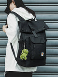 WIAOFELLAS  -  Tooling Backpack Design Niche College Student School Bag Female Large Capacity Fashion Brand Men's Travel Backpack