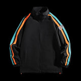 Wiaofellas  -  Men's Spring Autumn High Quality Jacket New Windbreaker Trend Loose Baseball Clothes Jacket