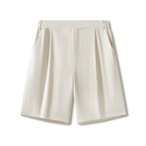 Wiaofellas  -  Ice Silk Suit Shorts Men Women Summer Outdoor Thin Loose Versatile Large Size Five-Part Casual Wide Leg Medium Pants Trendy