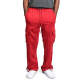 WIAOFELLAS  -  Plus Size M-4XL Men Loose Sport Jogger Pants Casual  Cotton  Gym Fitness Sweatpants Long