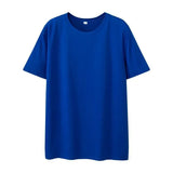 WIAOFELLAS  -  Short-sleeved T-shirt Men's 210G Cool-sensing Base T-shirt Summer New Half-sleeved Round Neck Shirt