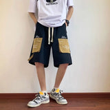 Wiaofellas  -  Men's New Loose and Versatile Five-point Casual Sports Work Suit Shorts