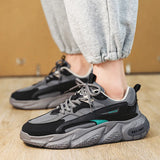 Wiaofellas Non-slip Fashion Mens Sports Shoes Breathable Comfortable Student Casual Sneakers Outdoor Runnning Luxury New Male Chunky Shoes