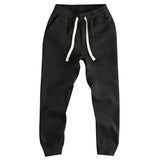 WIAOFELLAS  -  Autumn Winter New American Retro Thick Knitted Sweatpants Men's Simple Elastic Waist Drawstring Sport Casual Ankle-tied Pants