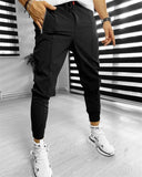 WIAOFELLAS  -  Mens Joggers Sweatpants Running Sports Jogging Pants Men Gym Fitness Bodybuilding Male Trousers Black