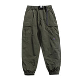 Wiaofellas  -   men's spring new Japanese high-quality white background high-quality cargo casual pants