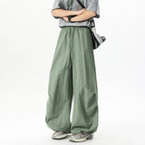 WIAOFELLAS  -  Unisex Pants Wide Leg Athletic Lounge Pants Spring Summer Lightweight Stretch Waist Casual Sportswear Joggers Loose Thin Comfort