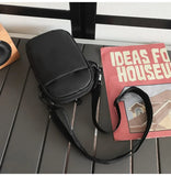 WIAOFELLAS  -  Crossbody bag men's lightweight simple shoulder bag fashion mobile phone bag sports purse multifunctional neck bag