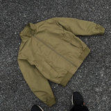 WIAOFELLAS  -  Autumn Winter New Young Men's Simple Fashionable Casual Stand Up Collar Warm Jacket High-quality Street Trendy Cotton Jacket