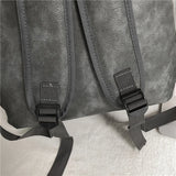 WIAOFELLAS  -  High Quality Women Man Backpack PU Leather Men's Backpacks Girl Luxury Designer Back Pack Laptop Bag Large Capacity Travel Bag