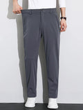Wiaofellas New Autumn Casual Pants Men Outdoor Zip Pockets Stretched Nylon Golf Pant Big Size Straight Track Trousers Male Slacks 8XL