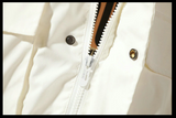 Streetwear Spring Bomber Jacket Men 2021 Hooded Ribbons Mens Jacket Coat Casual Windbreaker Pockets Man Outwear