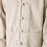 Wiaofellas Autumn and Winter New Men's Corduroy Jacket Coat Chinese Vintage Tang Suit Cotton Cushion Button Coat