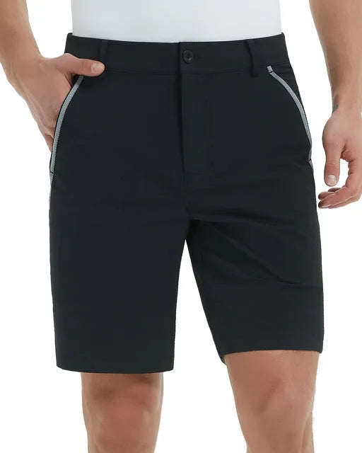 Wiaofellas Golf Shorts Mens Summer Stretch Fashion Comfortable Breathable Pants Male Sports Wear Fast Dry Casual Trousers