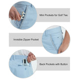 Wiaofellas Golf Shorts Mens Summer Stretch Fashion Comfortable Breathable Pants Male Sports Wear Fast Dry Casual Trousers