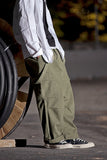 Wiaofellas Style! Multi-Pocket Bib Overalls Men Hip Hop Streetwear Cargo Work Pants Coveralls Men's Casual Loose Pant Bib Trousers