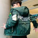 Wiaofellas Coat Men Outerwear Men's Jacket Spring Autumn New Arrival South Korean Fashion Trend Instagram Overalls Casual Jacket Male