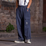 Wiaofellas Style! Multi-Pocket Bib Overalls Men Hip Hop Streetwear Cargo Work Pants Coveralls Men's Casual Loose Pant Bib Trousers