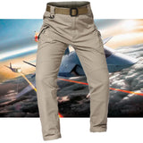 Wiaofellas City Tactical Cargo Pants Men Classic Outdoor Hiking Trekking Waterproof Joggers Sweatpants Military Army Multi Pocket Trousers