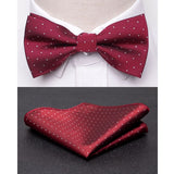 Wiaofellas Men Bowtie Cravat Set Fashion Butterfly Party Wedding Ties Girls Business Jacquard Bow Tie Men Bowknot Wholesale Accessories