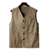 Wiaofellas Summer Men's Vests Casual Man Cotton Breathable Mesh Vest Sleeveless Jackets Man Outwdoor Fishing Waistcoats Clothing 8XL