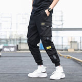 Wiaofellas New Streetwear Men's Multi Pockets Cargo Harem Pants Hip Hop Casual Male Track Pants Joggers Trousers Fashion Harajuku Men Pants
