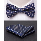 Wiaofellas Men Bowtie Cravat Set Fashion Butterfly Party Wedding Ties Girls Business Jacquard Bow Tie Men Bowknot Wholesale Accessories