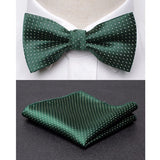 Wiaofellas Men Bowtie Cravat Set Fashion Butterfly Party Wedding Ties Girls Business Jacquard Bow Tie Men Bowknot Wholesale Accessories