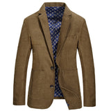 Wiaofellas Spring Men's Blazer Male Suit Jackets Slim Fat Casual Blazer High Quality Brand Men Clothing Outwear Coats AG2665