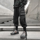 Wiaofellas Hip Hop Men‘s Streetwear Pants Men Cargo Pants Jogger Casual Trousers New Multiple Pockets Harem Pants Male Fashion Sweatpants