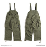 Wiaofellas Style! Multi-Pocket Bib Overalls Men Hip Hop Streetwear Cargo Work Pants Coveralls Men's Casual Loose Pant Bib Trousers