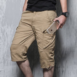 Wiaofellas Cargo Shorts Men Summer Streetwear Mens Cotton Shorts Summer Overall Military Short Trousers Plus Size 5XL Men Bermuda Masculina