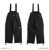 Wiaofellas Style! Multi-Pocket Bib Overalls Men Hip Hop Streetwear Cargo Work Pants Coveralls Men's Casual Loose Pant Bib Trousers