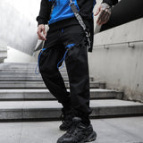 Wiaofellas Hip Hop Men‘s Streetwear Pants Men Cargo Pants Jogger Casual Trousers New Multiple Pockets Harem Pants Male Fashion Sweatpants