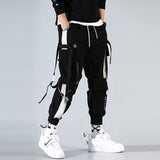 Wiaofellas New Streetwear Men's Multi Pockets Cargo Harem Pants Hip Hop Casual Male Track Pants Joggers Trousers Fashion Harajuku Men Pants