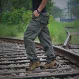 Wiaofellas Mens Tactical Cargo Pants Male Loose Casual Pants Men Trousers Army Military Combat Pants for Men Calca Tatica Masculina