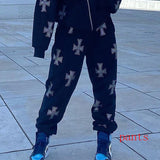 Wiaofellas Hip Hop Joggers Sweatshirt Korean Fashion Punk Sport Coat Pullover Rhinestone Gothic Long Sleeve Zip Hoodie Y2k jacket men