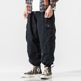 Wiaofellas Chinese Style Embroidery Shirts Hanfu Blouse Japanese Harajuku Casual Denim Jackets Coats Hip Hop Harem Pants Overalls Trousers