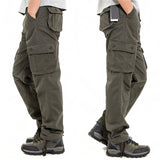 Wiaofellas Mens Tactical Cargo Pants Male Loose Casual Pants Men Trousers Army Military Combat Pants for Men Calca Tatica Masculina