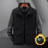 Wiaofellas Men's Windbreaker Jackets For Men Motorcycle Helmet Military Men Clothing Tactical Sleeveless Vest Jacket Camping Men's Coat