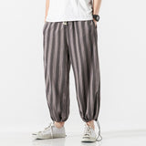 Wiaofellas Mens Haren Pants Basic Solid Color  Baggy Joggers Sports Pants Hip Hop Trousers Casual Loose 2023 New Male Pant