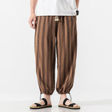 Wiaofellas Mens Haren Pants Basic Solid Color  Baggy Joggers Sports Pants Hip Hop Trousers Casual Loose 2023 New Male Pant